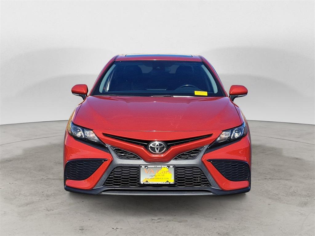 used 2021 Toyota Camry car, priced at $18,695