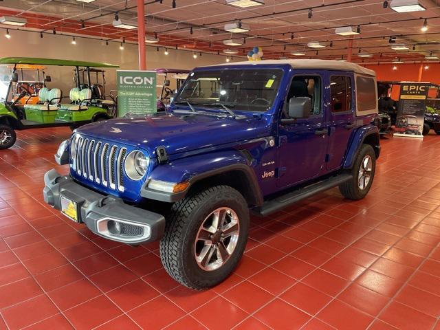 used 2020 Jeep Wrangler Unlimited car, priced at $33,495