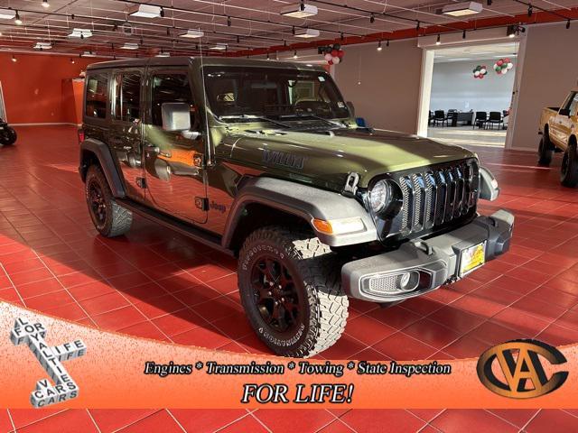 used 2021 Jeep Wrangler Unlimited car, priced at $31,395