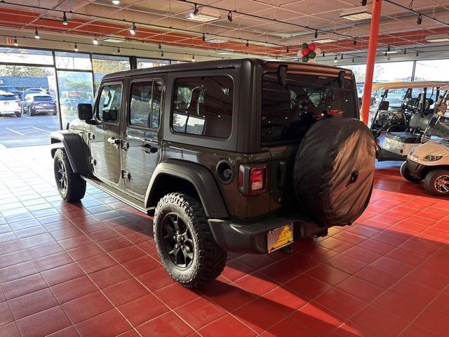 used 2021 Jeep Wrangler Unlimited car, priced at $31,395