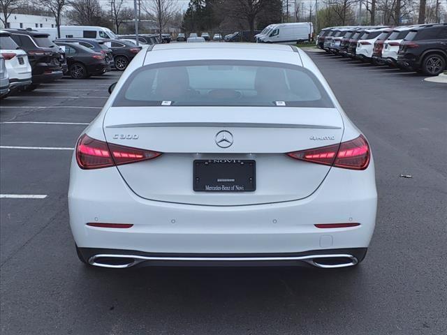 new 2024 Mercedes-Benz C-Class car, priced at $52,135