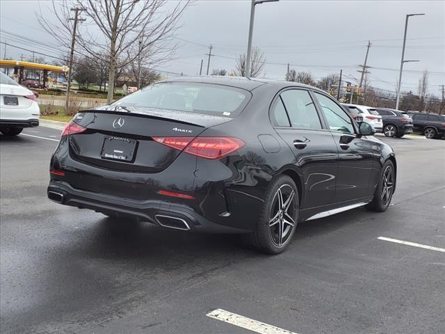 new 2024 Mercedes-Benz C-Class car, priced at $59,380