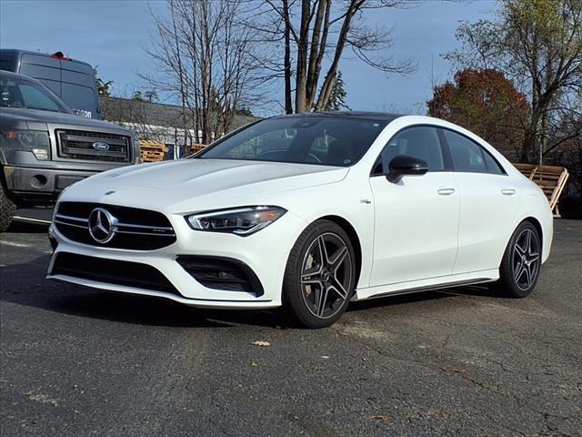 used 2022 Mercedes-Benz AMG CLA 35 car, priced at $39,995