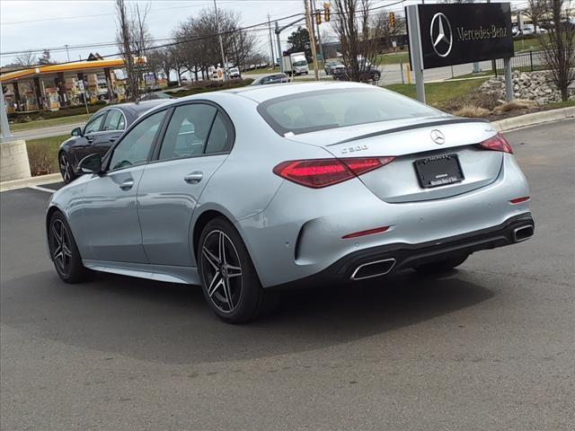 new 2024 Mercedes-Benz C-Class car, priced at $58,000