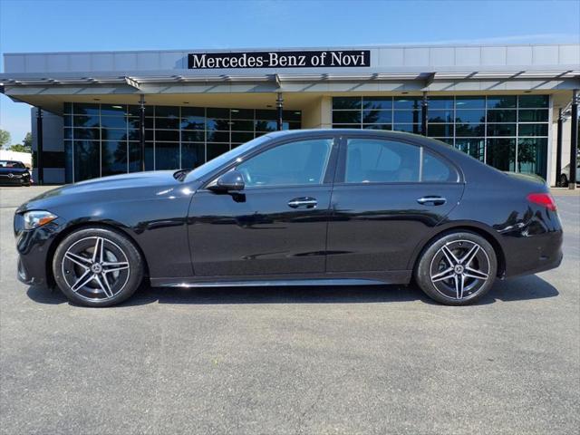 used 2024 Mercedes-Benz C-Class car, priced at $43,483