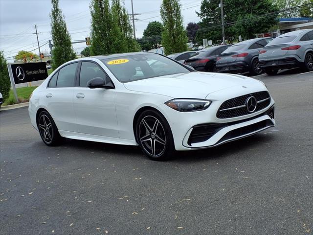 used 2024 Mercedes-Benz C-Class car, priced at $47,211