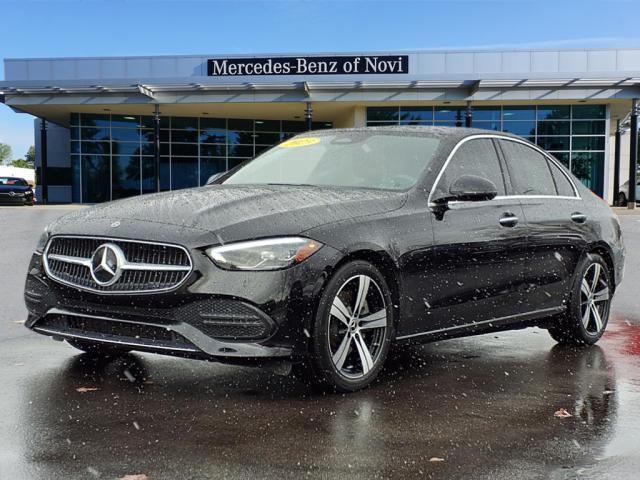 used 2023 Mercedes-Benz C-Class car, priced at $42,500