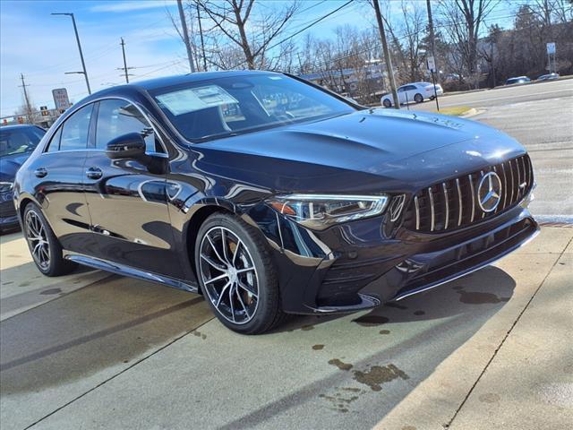 new 2025 Mercedes-Benz AMG CLA 35 car, priced at $61,460