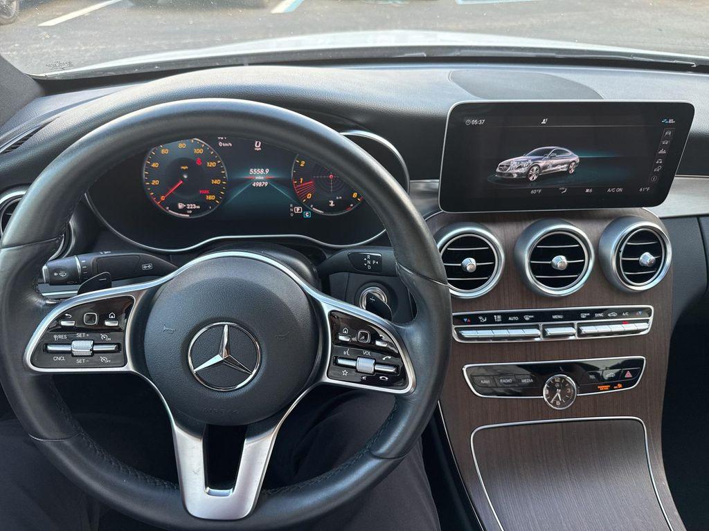 used 2019 Mercedes-Benz C-Class car, priced at $25,000