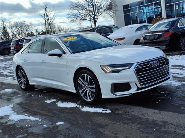 used 2021 Audi A6 car, priced at $38,000