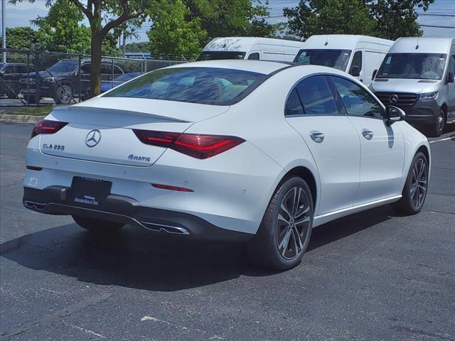 new 2025 Mercedes-Benz CLA 250 car, priced at $51,625