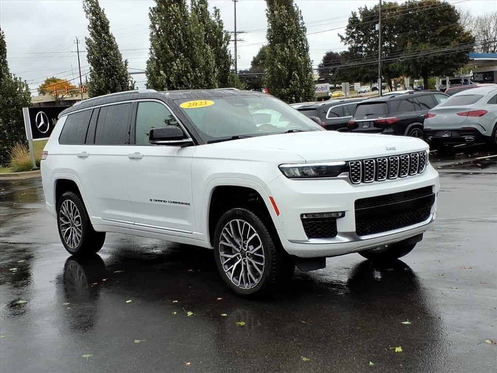 used 2021 Jeep Grand Cherokee L car, priced at $34,998