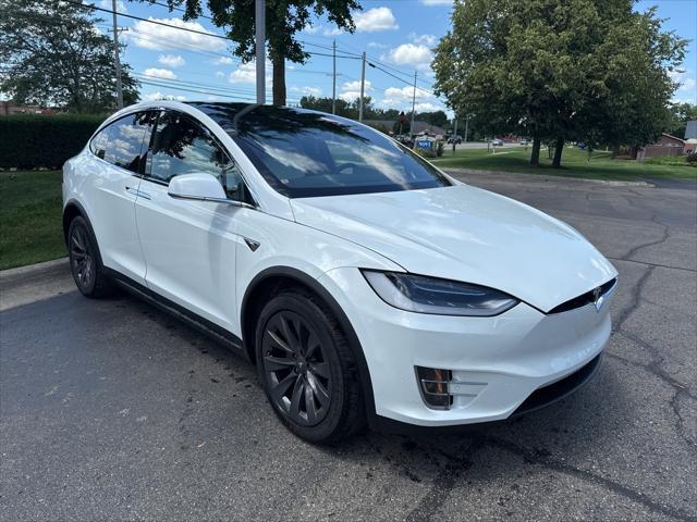 used 2018 Tesla Model X car, priced at $26,250