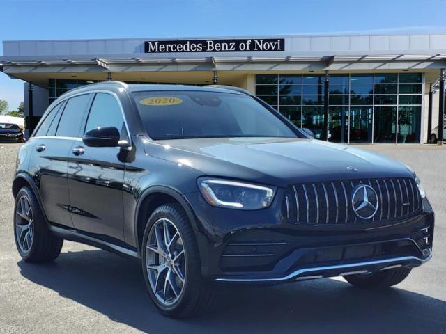 used 2020 Mercedes-Benz AMG GLC 43 car, priced at $40,500