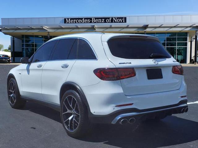 used 2021 Mercedes-Benz AMG GLC 43 car, priced at $41,000