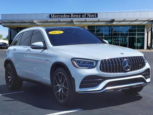 used 2021 Mercedes-Benz AMG GLC 43 car, priced at $41,000