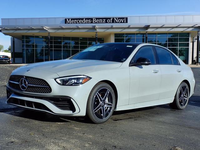 new 2025 Mercedes-Benz C-Class car, priced at $58,200