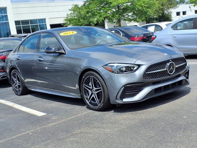used 2024 Mercedes-Benz C-Class car, priced at $46,037