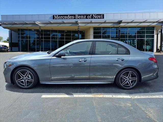 used 2024 Mercedes-Benz C-Class car, priced at $46,037