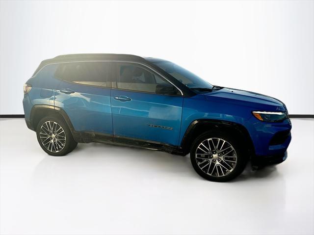 used 2022 Jeep Compass car, priced at $21,885