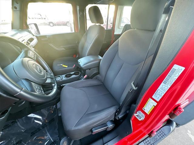 used 2015 Jeep Wrangler Unlimited car, priced at $16,885