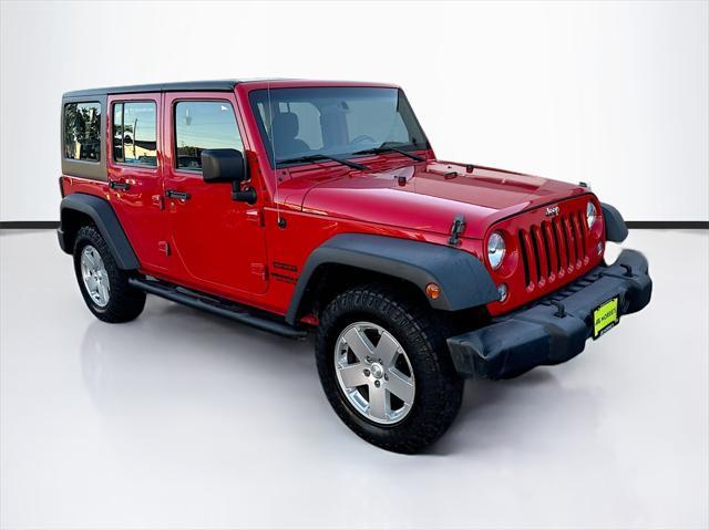 used 2015 Jeep Wrangler Unlimited car, priced at $16,885