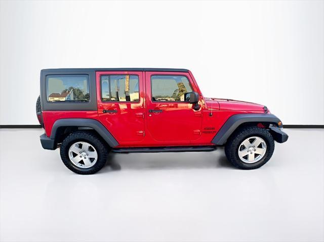 used 2015 Jeep Wrangler Unlimited car, priced at $16,885