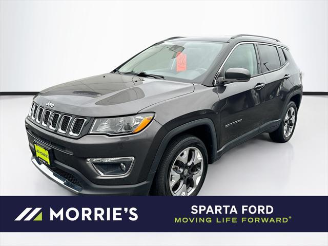 used 2021 Jeep Compass car, priced at $21,385