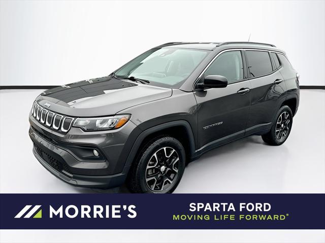 used 2022 Jeep Compass car, priced at $20,985