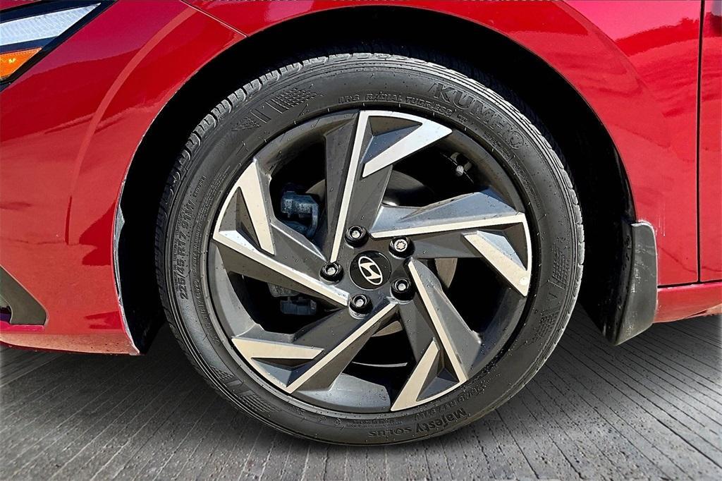 used 2024 Hyundai Elantra car, priced at $23,000