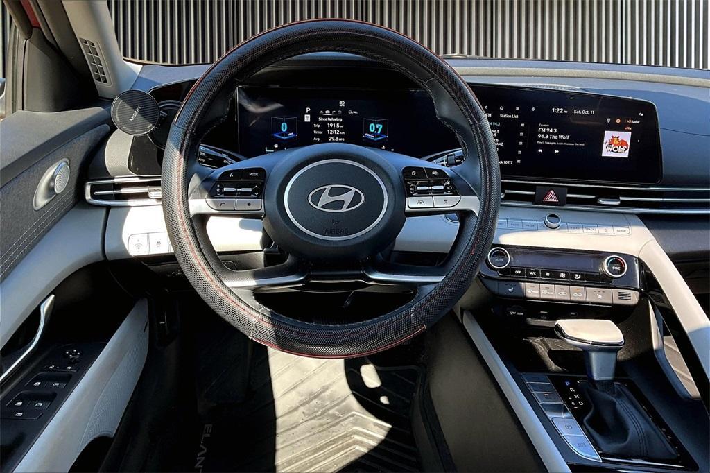 used 2024 Hyundai Elantra car, priced at $23,000