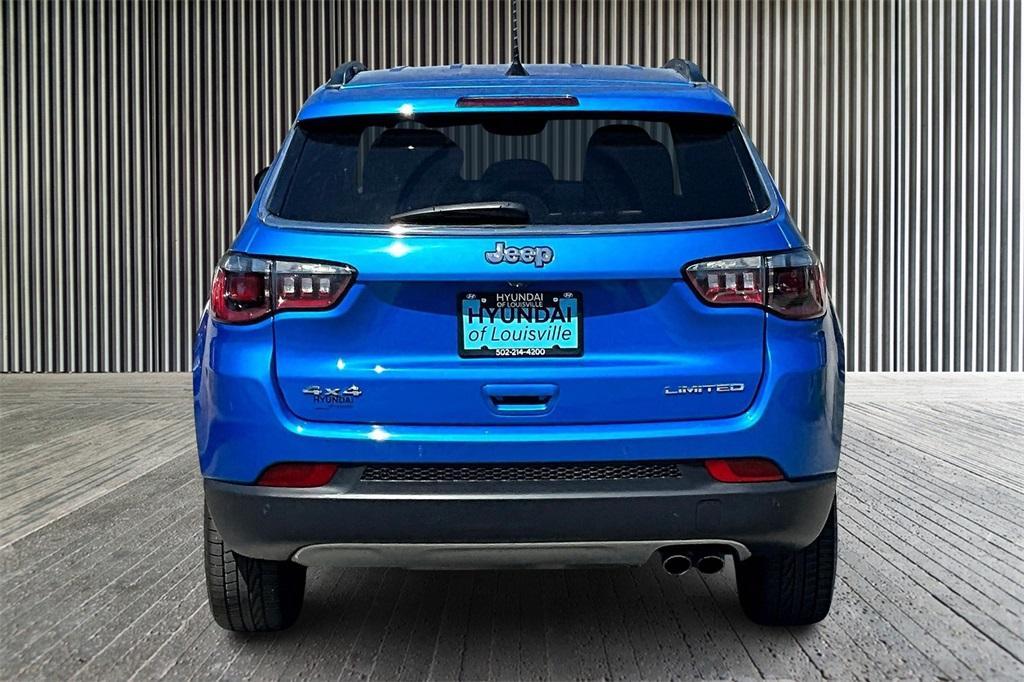 used 2021 Jeep Compass car, priced at $16,500