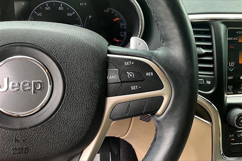 used 2017 Jeep Grand Cherokee car, priced at $17,638