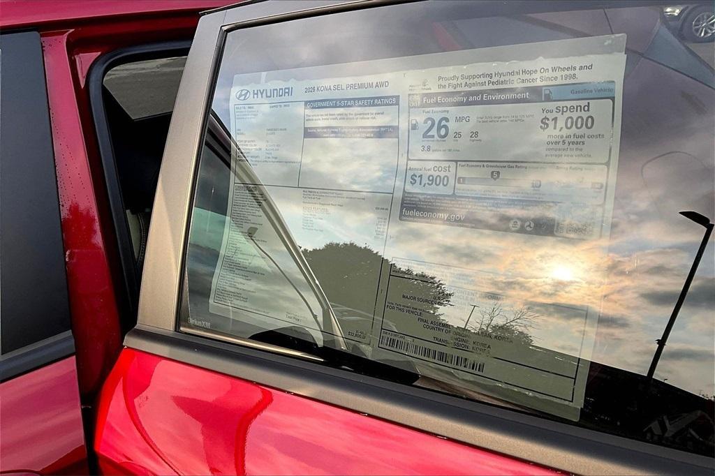 new 2026 Hyundai Kona car, priced at $31,682