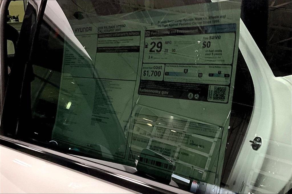 new 2026 Hyundai Palisade Hybrid car, priced at $58,420