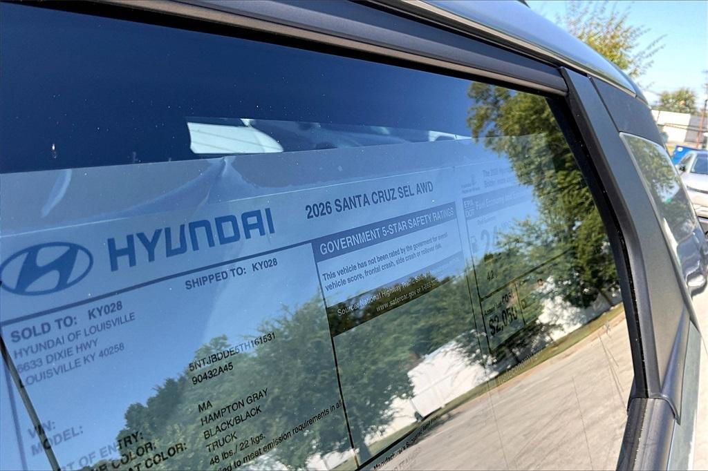 new 2026 Hyundai SANTA CRUZ car, priced at $34,009