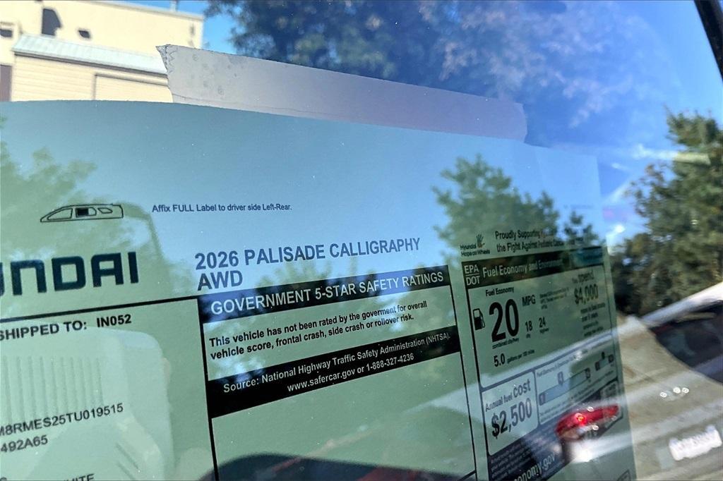 new 2026 Hyundai Palisade car, priced at $56,777