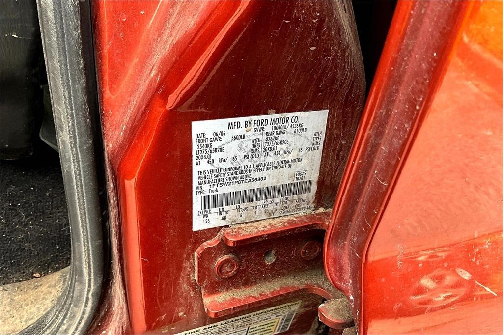 used 2007 Ford F-250 car, priced at $17,500