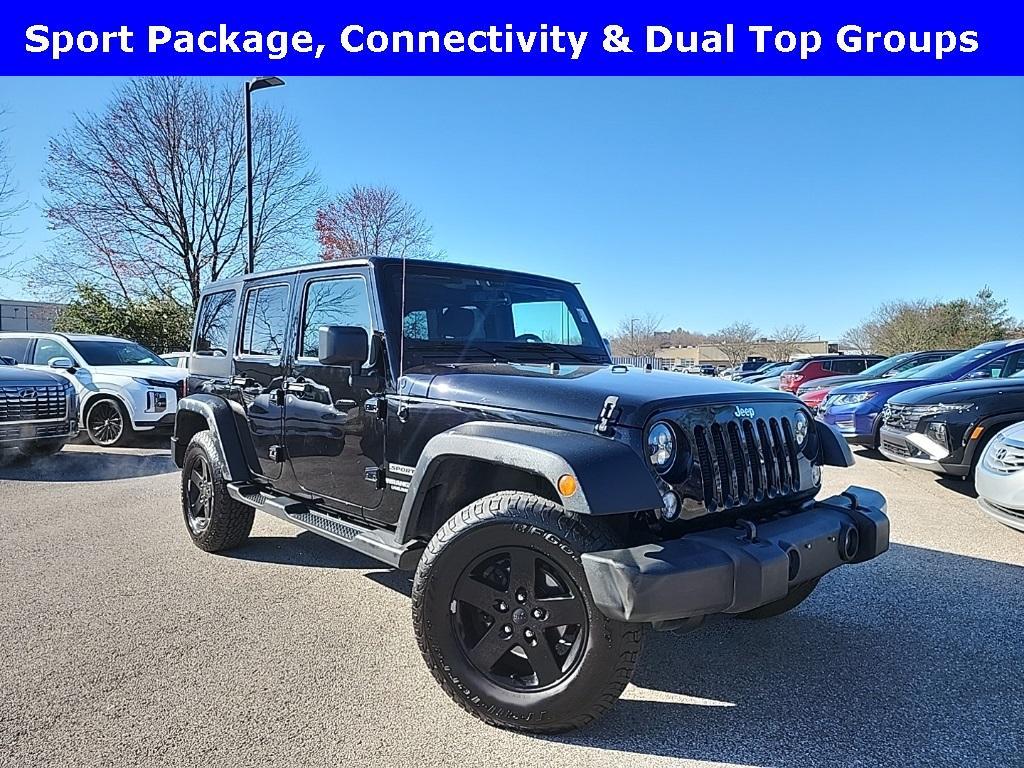 used 2016 Jeep Wrangler Unlimited car, priced at $19,148