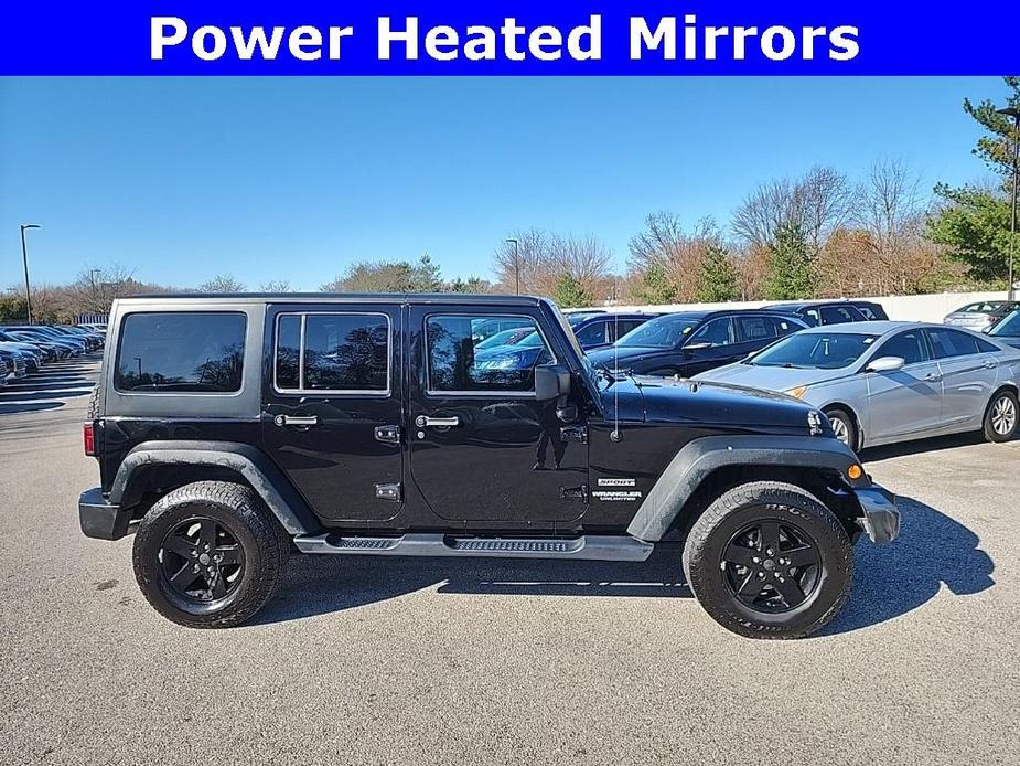 used 2016 Jeep Wrangler Unlimited car, priced at $18,153