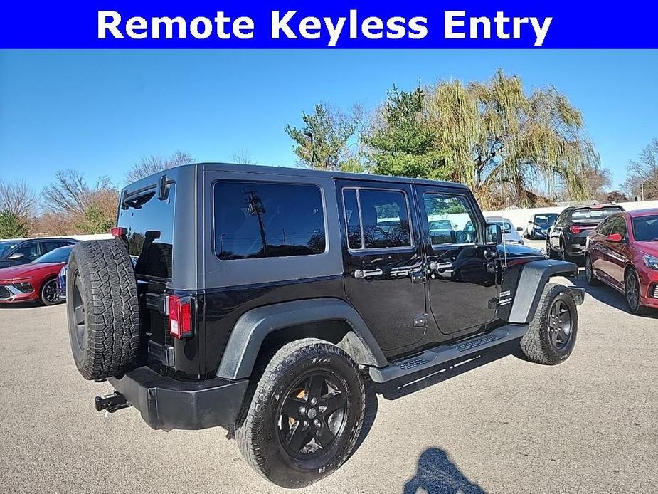 used 2016 Jeep Wrangler Unlimited car, priced at $18,153