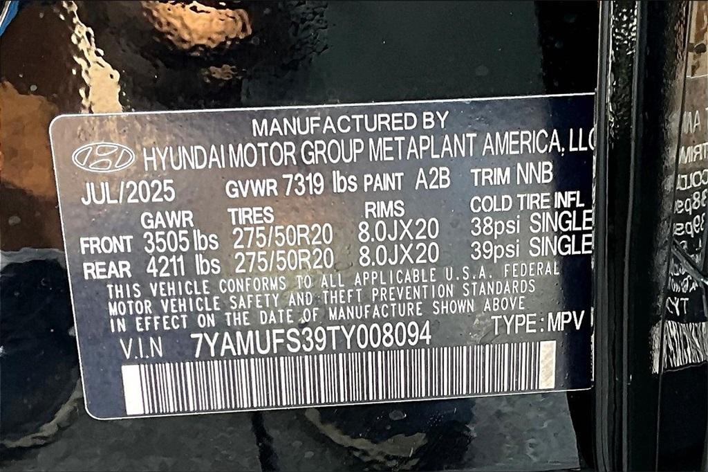 new 2026 Hyundai IONIQ 9 car, priced at $63,561