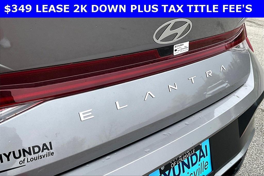 new 2025 Hyundai Elantra car, priced at $25,267