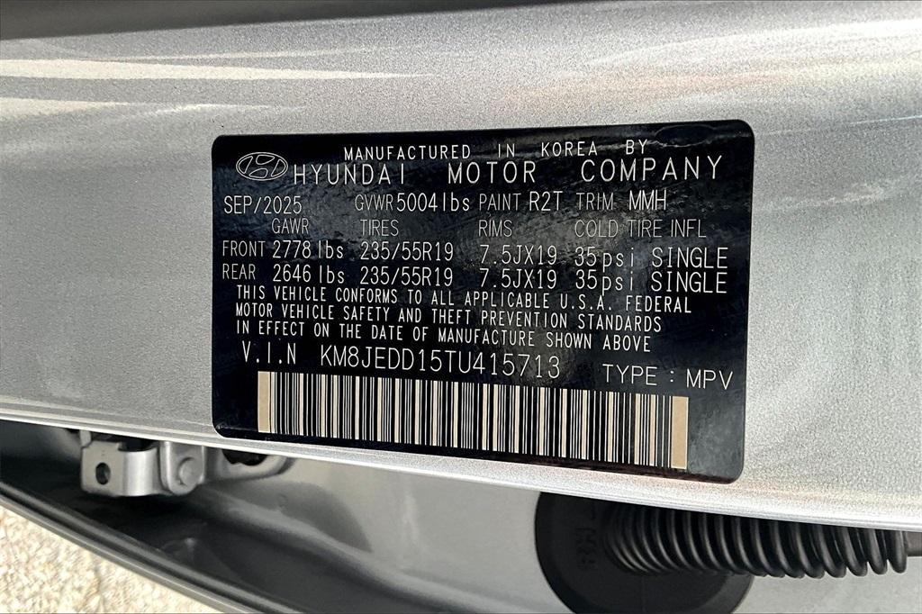 new 2026 Hyundai TUCSON Hybrid car, priced at $43,089