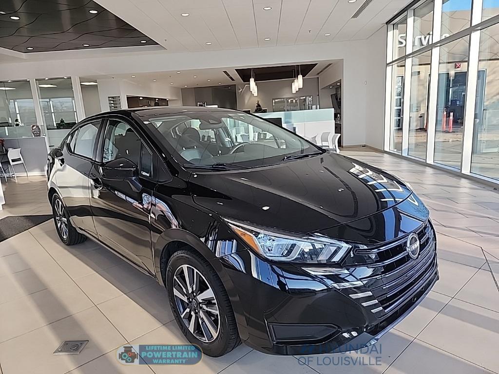 used 2023 Nissan Versa car, priced at $14,802