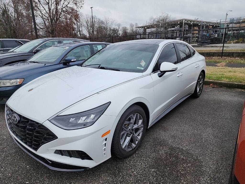 used 2021 Hyundai Sonata car, priced at $17,747