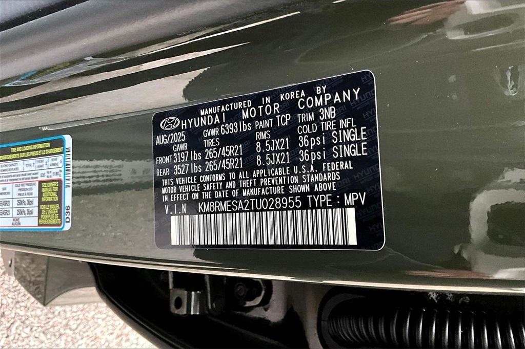 new 2026 Hyundai Palisade Hybrid car, priced at $57,849