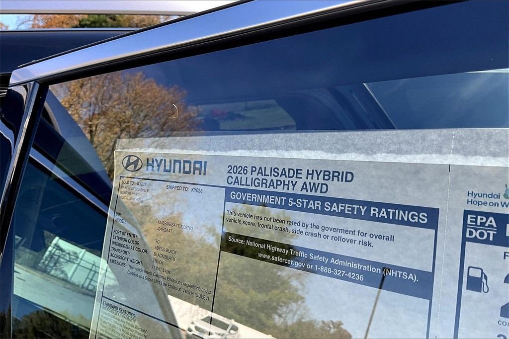 new 2026 Hyundai Palisade Hybrid car, priced at $59,594