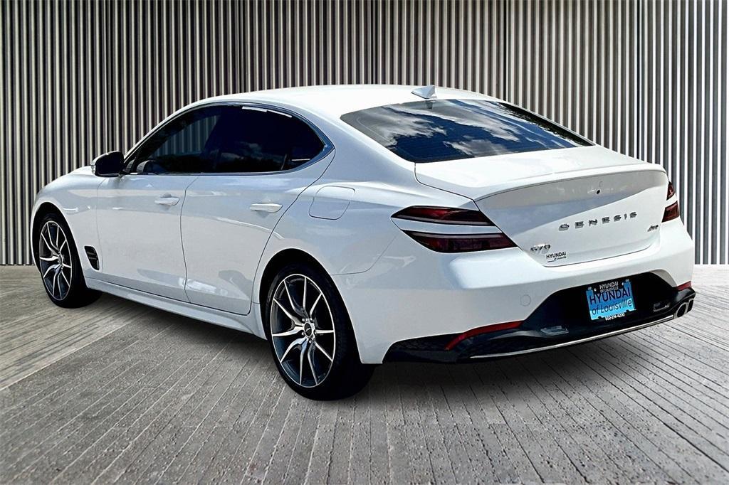 used 2023 Genesis G70 car, priced at $29,500
