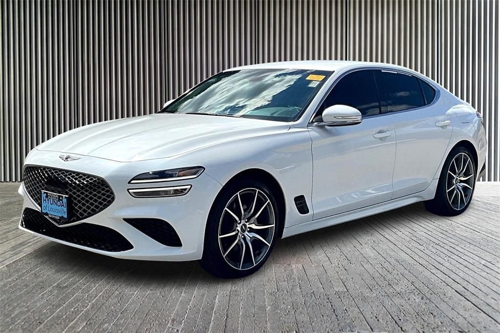 used 2023 Genesis G70 car, priced at $29,500